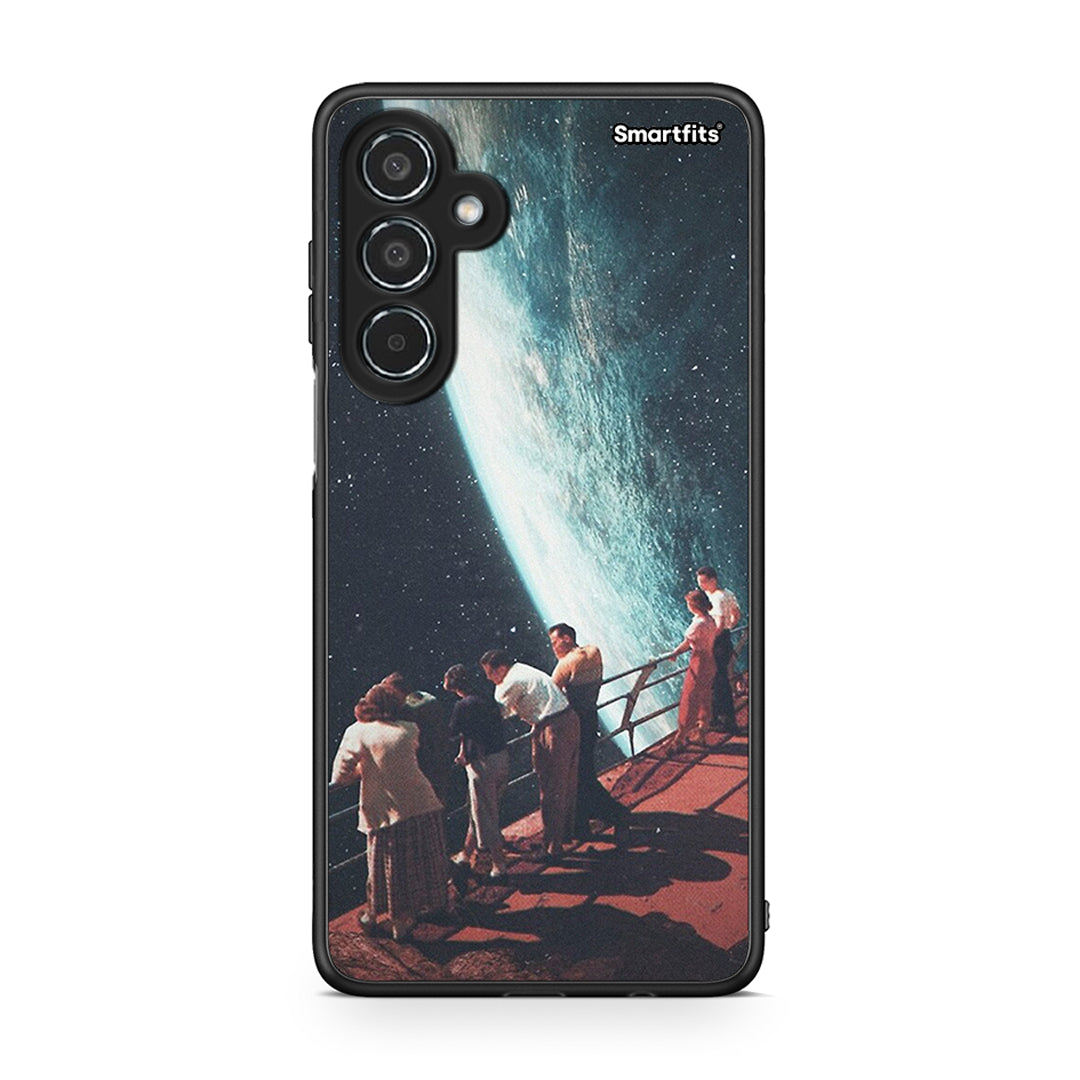 Samsung Galaxy M35 5G Surreal View θήκη από τη Smartfits με σχέδιο στο πίσω μέρος και μαύρο περίβλημα | Smartphone case with colorful back and black bezels by Smartfits