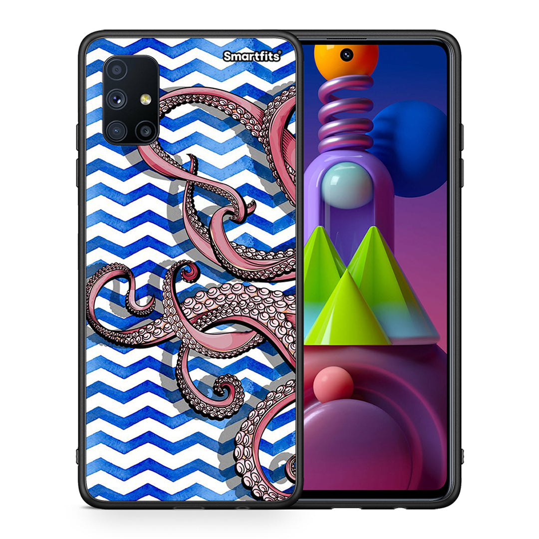 Chevron Devilfish - Samsung Galaxy M51 case