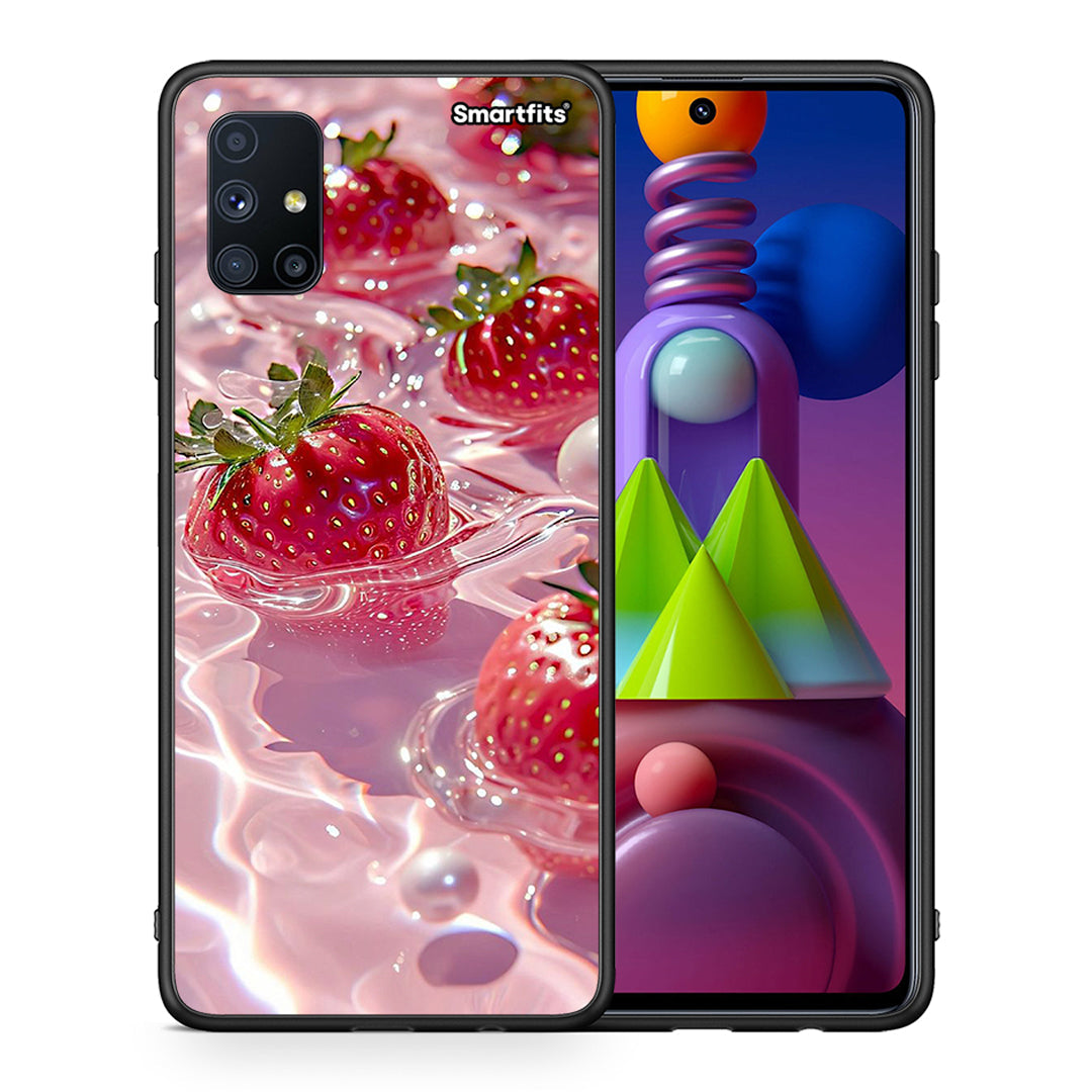 Juicy Strawberries - Samsung Galaxy M51 case