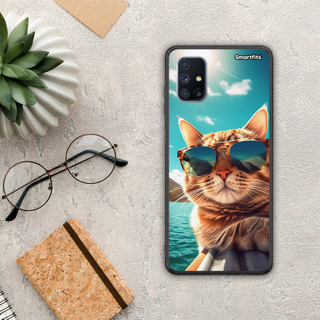 Summer Cat - Samsung Galaxy M51 case