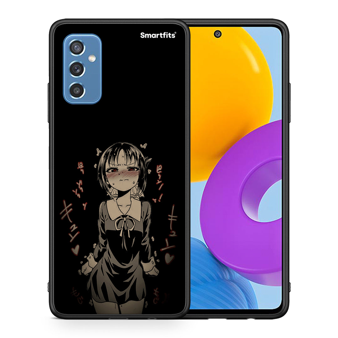 Θήκη Samsung M52 5G Anime Girl από τη Smartfits με σχέδιο στο πίσω μέρος και μαύρο περίβλημα | Samsung M52 5G Anime Girl case with colorful back and black bezels