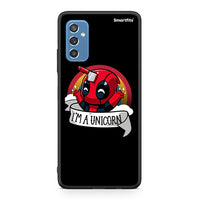 Thumbnail for Samsung M52 5G Unicorn Deadpool θήκη από τη Smartfits με σχέδιο στο πίσω μέρος και μαύρο περίβλημα | Smartphone case with colorful back and black bezels by Smartfits