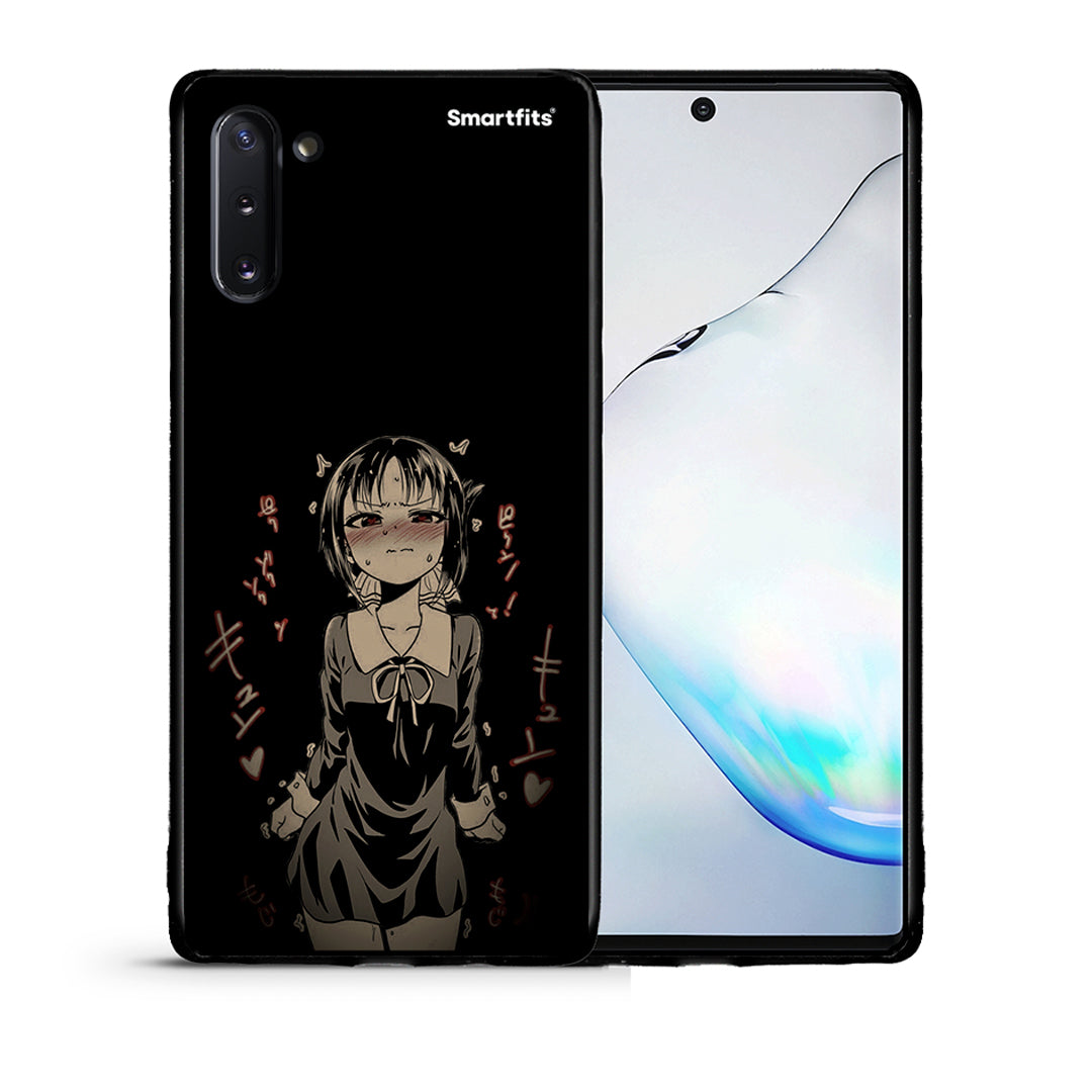 Θήκη Samsung Note 10 Anime Girl από τη Smartfits με σχέδιο στο πίσω μέρος και μαύρο περίβλημα | Samsung Note 10 Anime Girl case with colorful back and black bezels