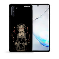 Thumbnail for Θήκη Samsung Note 10 Anime Girl από τη Smartfits με σχέδιο στο πίσω μέρος και μαύρο περίβλημα | Samsung Note 10 Anime Girl case with colorful back and black bezels