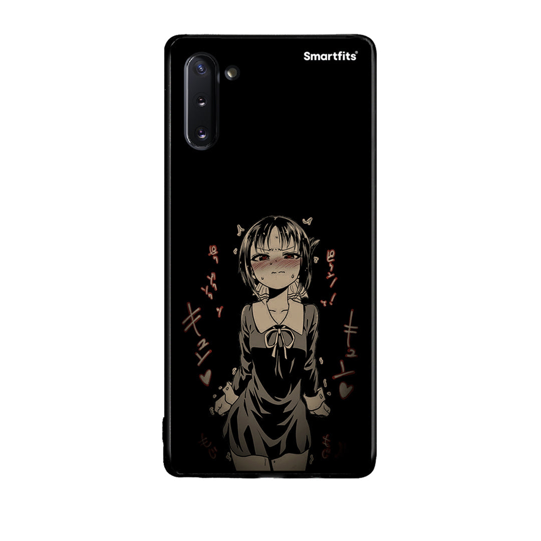 Samsung Note 10 Anime Girl θήκη από τη Smartfits με σχέδιο στο πίσω μέρος και μαύρο περίβλημα | Smartphone case with colorful back and black bezels by Smartfits