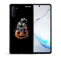 Thumbnail for Θήκη Samsung Note 10 Halloween Stitch από τη Smartfits με σχέδιο στο πίσω μέρος και μαύρο περίβλημα | Samsung Note 10 Halloween Stitch case with colorful back and black bezels