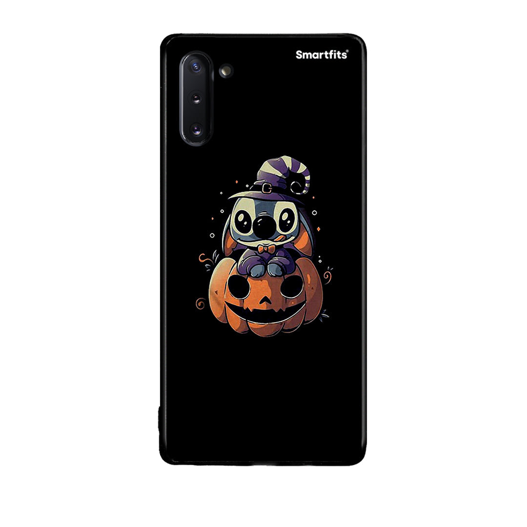 Samsung Note 10 Halloween Stitch θήκη από τη Smartfits με σχέδιο στο πίσω μέρος και μαύρο περίβλημα | Smartphone case with colorful back and black bezels by Smartfits