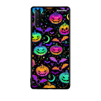 Thumbnail for Samsung Note 10 Neon Halloween θήκη από τη Smartfits με σχέδιο στο πίσω μέρος και μαύρο περίβλημα | Smartphone case with colorful back and black bezels by Smartfits