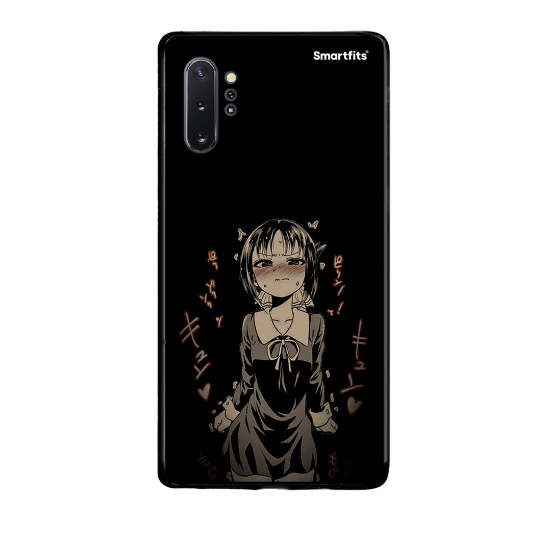 Samsung Note 10+ Anime Girl θήκη από τη Smartfits με σχέδιο στο πίσω μέρος και μαύρο περίβλημα | Smartphone case with colorful back and black bezels by Smartfits