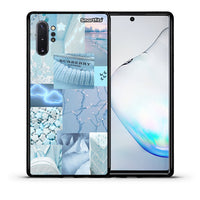 Thumbnail for Θήκη Samsung Note 10+ Ciel Aesthetic Collage από τη Smartfits με σχέδιο στο πίσω μέρος και μαύρο περίβλημα | Samsung Note 10+ Ciel Aesthetic Collage case with colorful back and black bezels