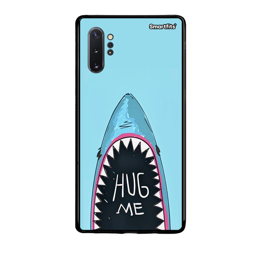 Samsung Note 10+ Hug Me θήκη από τη Smartfits με σχέδιο στο πίσω μέρος και μαύρο περίβλημα | Smartphone case with colorful back and black bezels by Smartfits