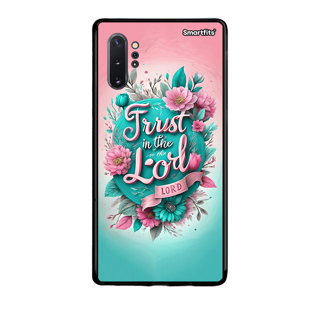 Samsung Note 10+ Lord Trust θήκη από τη Smartfits με σχέδιο στο πίσω μέρος και μαύρο περίβλημα | Smartphone case with colorful back and black bezels by Smartfits