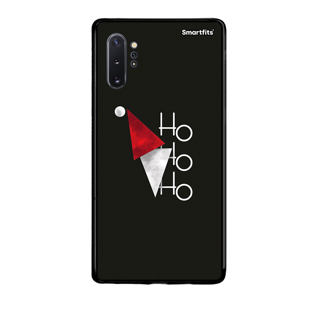 Samsung Note 10+ Minimal Christmas θήκη από τη Smartfits με σχέδιο στο πίσω μέρος και μαύρο περίβλημα | Smartphone case with colorful back and black bezels by Smartfits