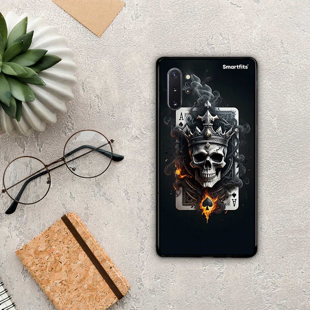 Skull King Ace - Samsung Galaxy Note 10+ θήκη