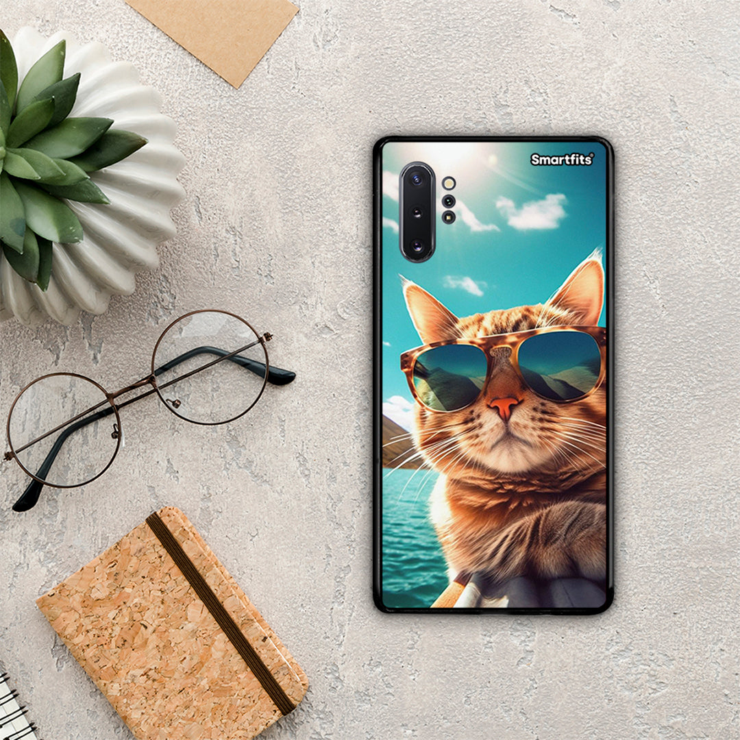 Summer Cat - Samsung Galaxy Note 10+ case