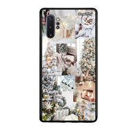 Thumbnail for Samsung Note 10+ White Christmas θήκη από τη Smartfits με σχέδιο στο πίσω μέρος και μαύρο περίβλημα | Smartphone case with colorful back and black bezels by Smartfits