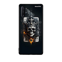 Thumbnail for Samsung Note 10 Skull King Ace θήκη από τη Smartfits με σχέδιο στο πίσω μέρος και μαύρο περίβλημα | Smartphone case with colorful back and black bezels by Smartfits