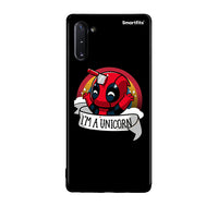 Thumbnail for Samsung Note 10 Unicorn Deadpool θήκη από τη Smartfits με σχέδιο στο πίσω μέρος και μαύρο περίβλημα | Smartphone case with colorful back and black bezels by Smartfits