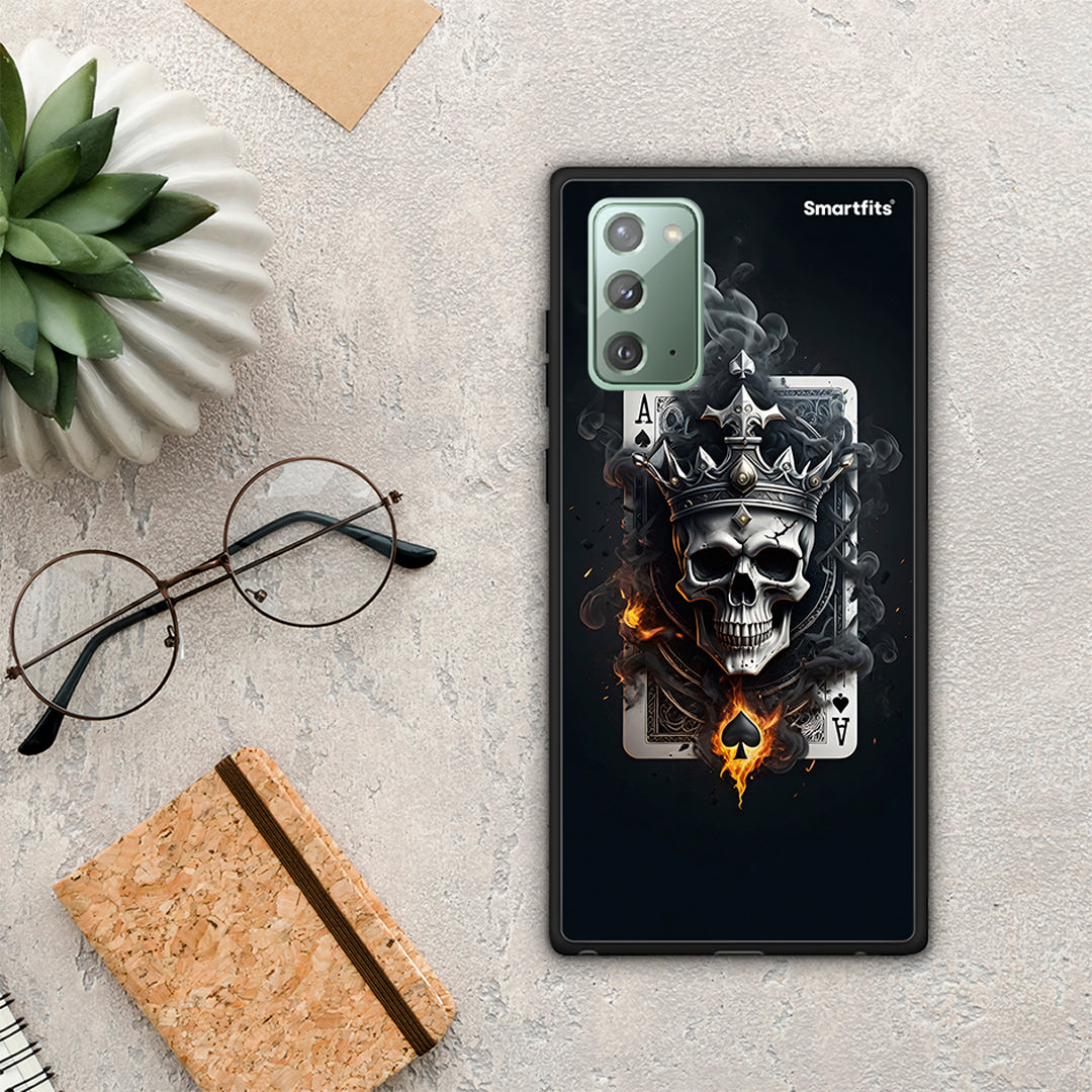 Skull King Ace - Samsung Galaxy Note 20 θήκη