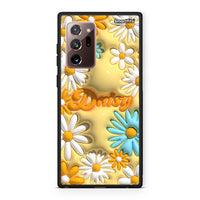 Thumbnail for Samsung Note 20 Ultra Bubble Daisies θήκη από τη Smartfits με σχέδιο στο πίσω μέρος και μαύρο περίβλημα | Smartphone case with colorful back and black bezels by Smartfits