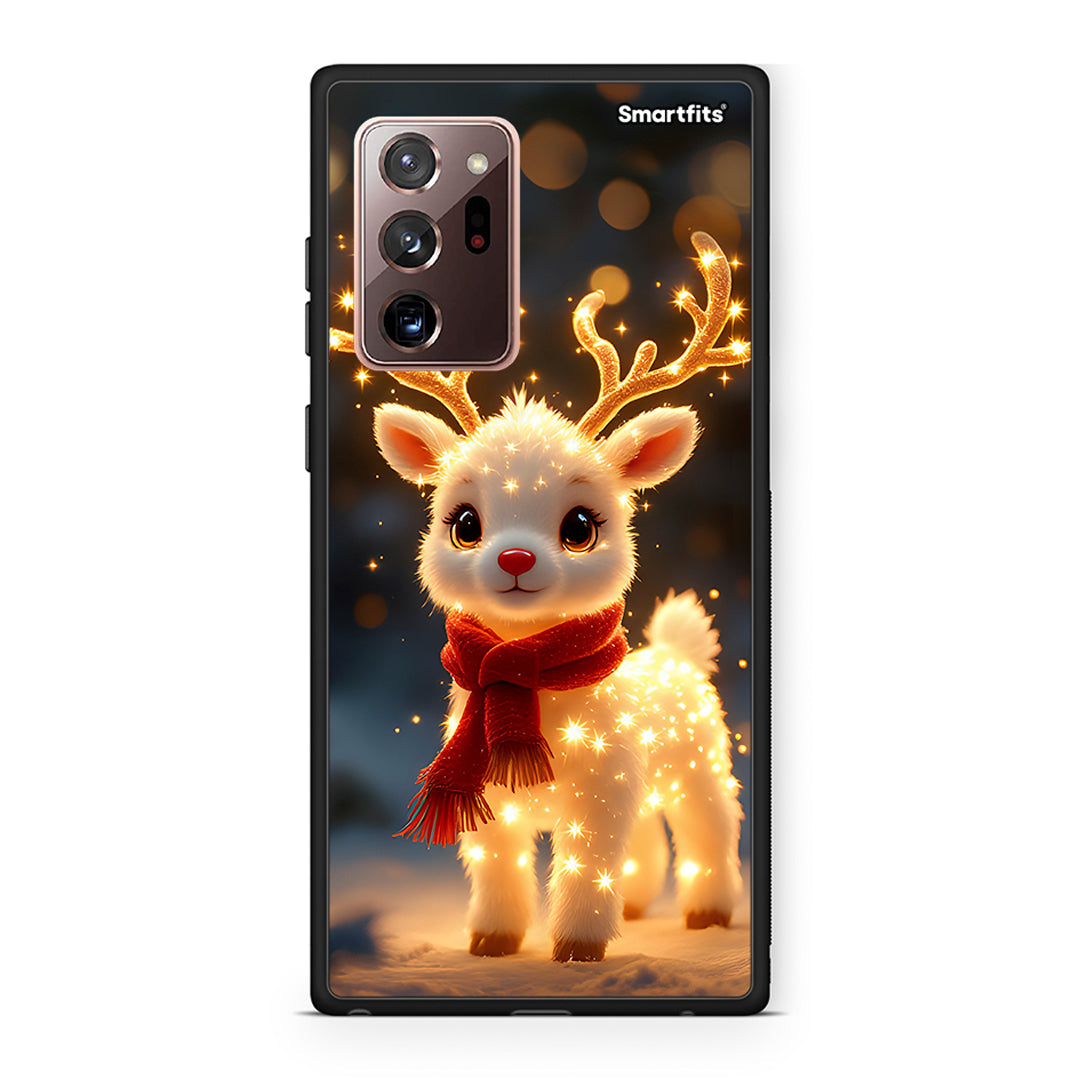 Samsung Note 20 Ultra Christmas Cutie θήκη από τη Smartfits με σχέδιο στο πίσω μέρος και μαύρο περίβλημα | Smartphone case with colorful back and black bezels by Smartfits