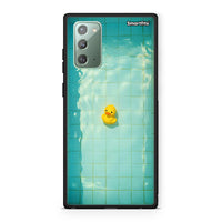 Thumbnail for Samsung Note 20 Yellow Duck θήκη από τη Smartfits με σχέδιο στο πίσω μέρος και μαύρο περίβλημα | Smartphone case with colorful back and black bezels by Smartfits
