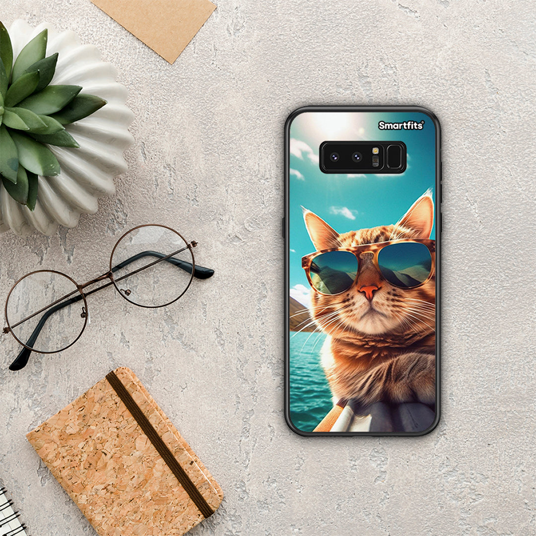 Summer Cat - Samsung Galaxy Note 8 case