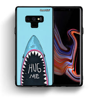 Thumbnail for Θήκη Samsung Note 9 Hug Me από τη Smartfits με σχέδιο στο πίσω μέρος και μαύρο περίβλημα | Samsung Note 9 Hug Me case with colorful back and black bezels