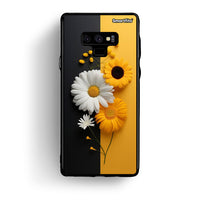 Thumbnail for samsung note 9 Yellow Daisies θήκη από τη Smartfits με σχέδιο στο πίσω μέρος και μαύρο περίβλημα | Smartphone case with colorful back and black bezels by Smartfits