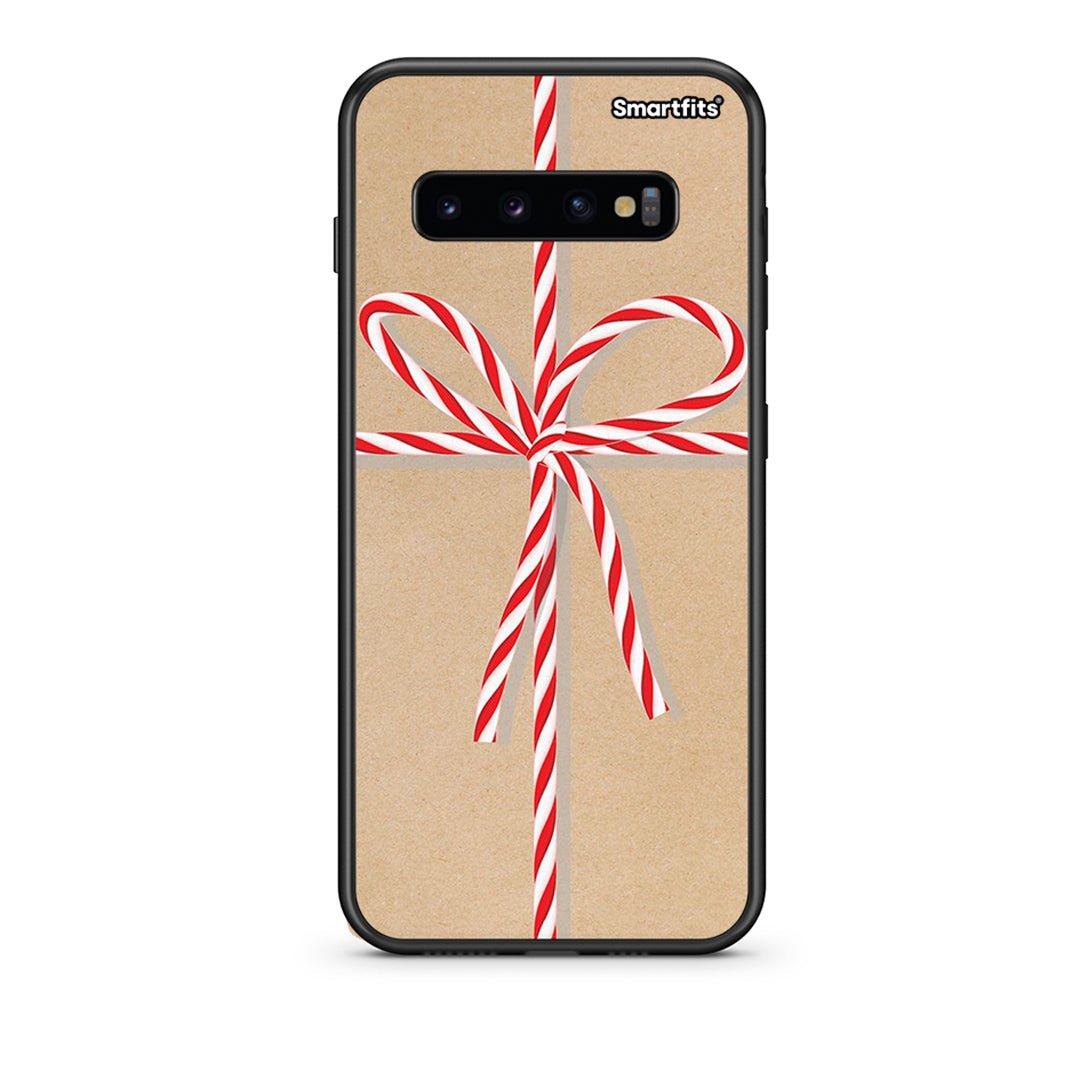 samsung s10 plus Christmas Gift θήκη από τη Smartfits με σχέδιο στο πίσω μέρος και μαύρο περίβλημα | Smartphone case with colorful back and black bezels by Smartfits