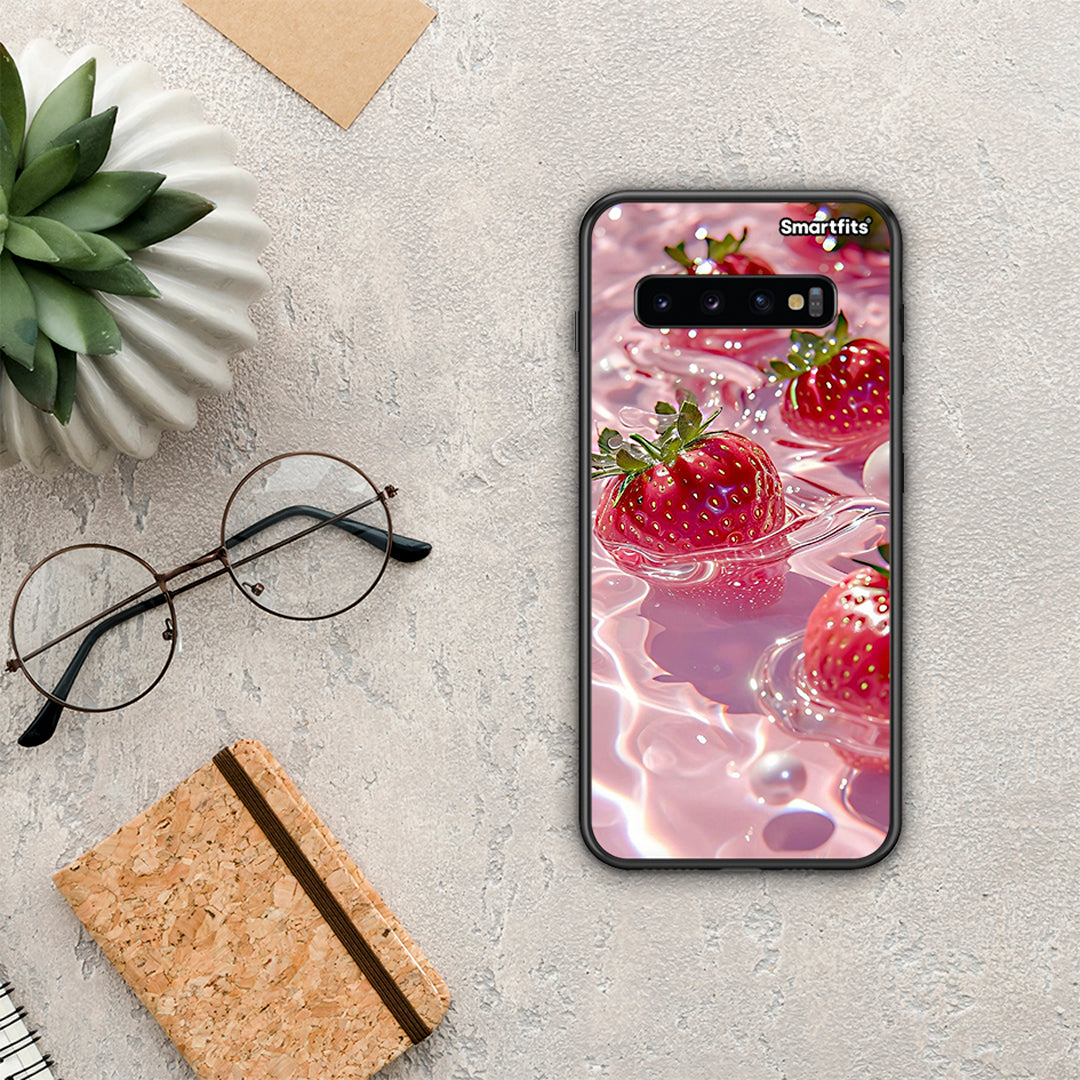 Juicy Strawberries - Samsung Galaxy S10+ case