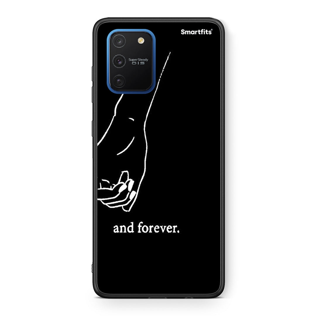 Samsung Galaxy S10 Lite Always & Forever 2 Θήκη Αγίου Βαλεντίνου από τη Smartfits με σχέδιο στο πίσω μέρος και μαύρο περίβλημα | Smartphone case with colorful back and black bezels by Smartfits