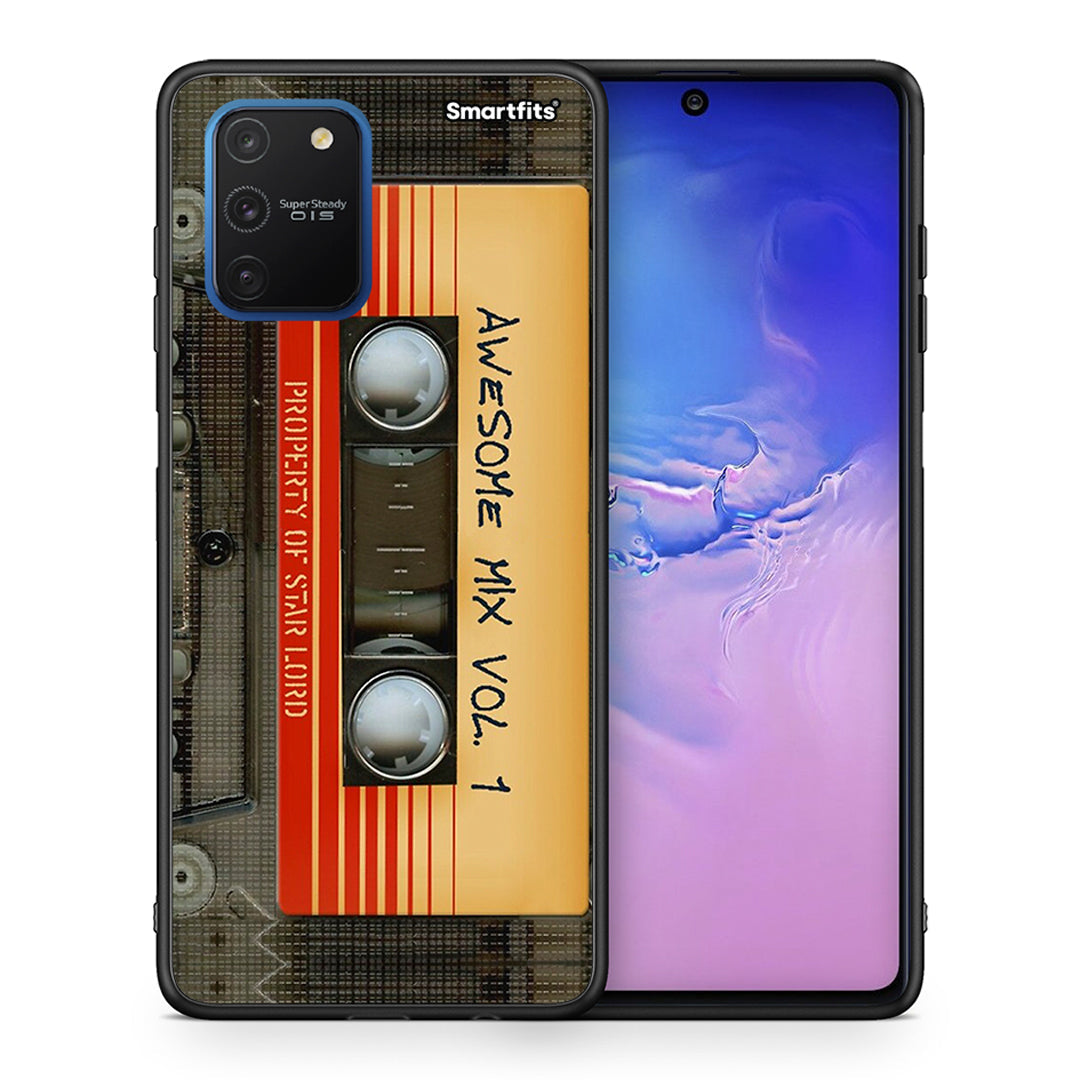 Θήκη Samsung Galaxy S10 Lite Awesome Mix από τη Smartfits με σχέδιο στο πίσω μέρος και μαύρο περίβλημα | Samsung Galaxy S10 Lite Awesome Mix case with colorful back and black bezels