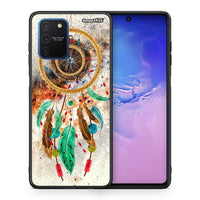 Thumbnail for Θήκη Samsung Galaxy S10 Lite DreamCatcher Boho από τη Smartfits με σχέδιο στο πίσω μέρος και μαύρο περίβλημα | Samsung Galaxy S10 Lite DreamCatcher Boho case with colorful back and black bezels