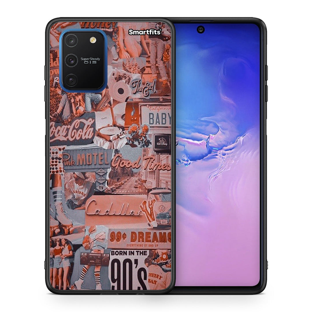 Θήκη Samsung Galaxy S10 Lite Born In 90s από τη Smartfits με σχέδιο στο πίσω μέρος και μαύρο περίβλημα | Samsung Galaxy S10 Lite Born In 90s case with colorful back and black bezels