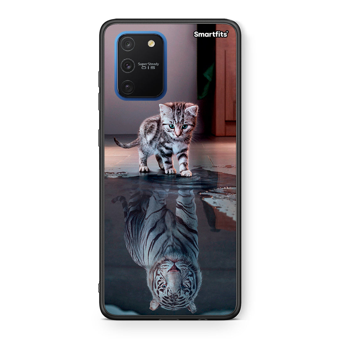 4 - Samsung Galaxy S10 Lite Tiger Cute case, cover, bumper