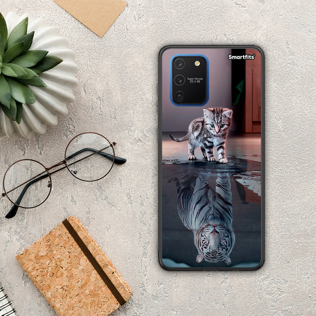 Cute Tiger - Samsung Galaxy S10 Lite θήκη