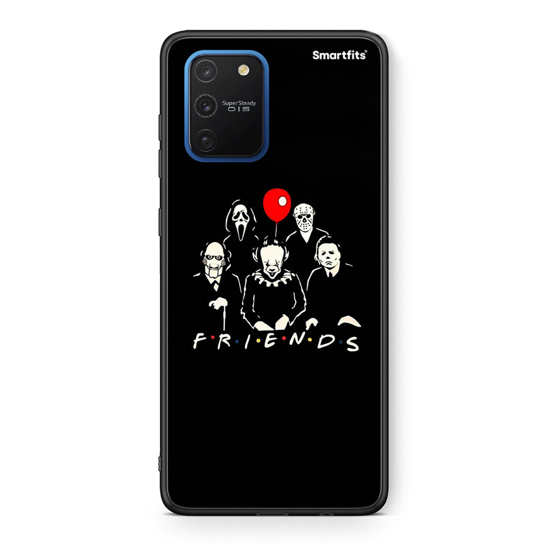 Samsung Galaxy S10 Lite Halloween Friends Θήκη από τη Smartfits με σχέδιο στο πίσω μέρος και μαύρο περίβλημα | Smartphone case with colorful back and black bezels by Smartfits