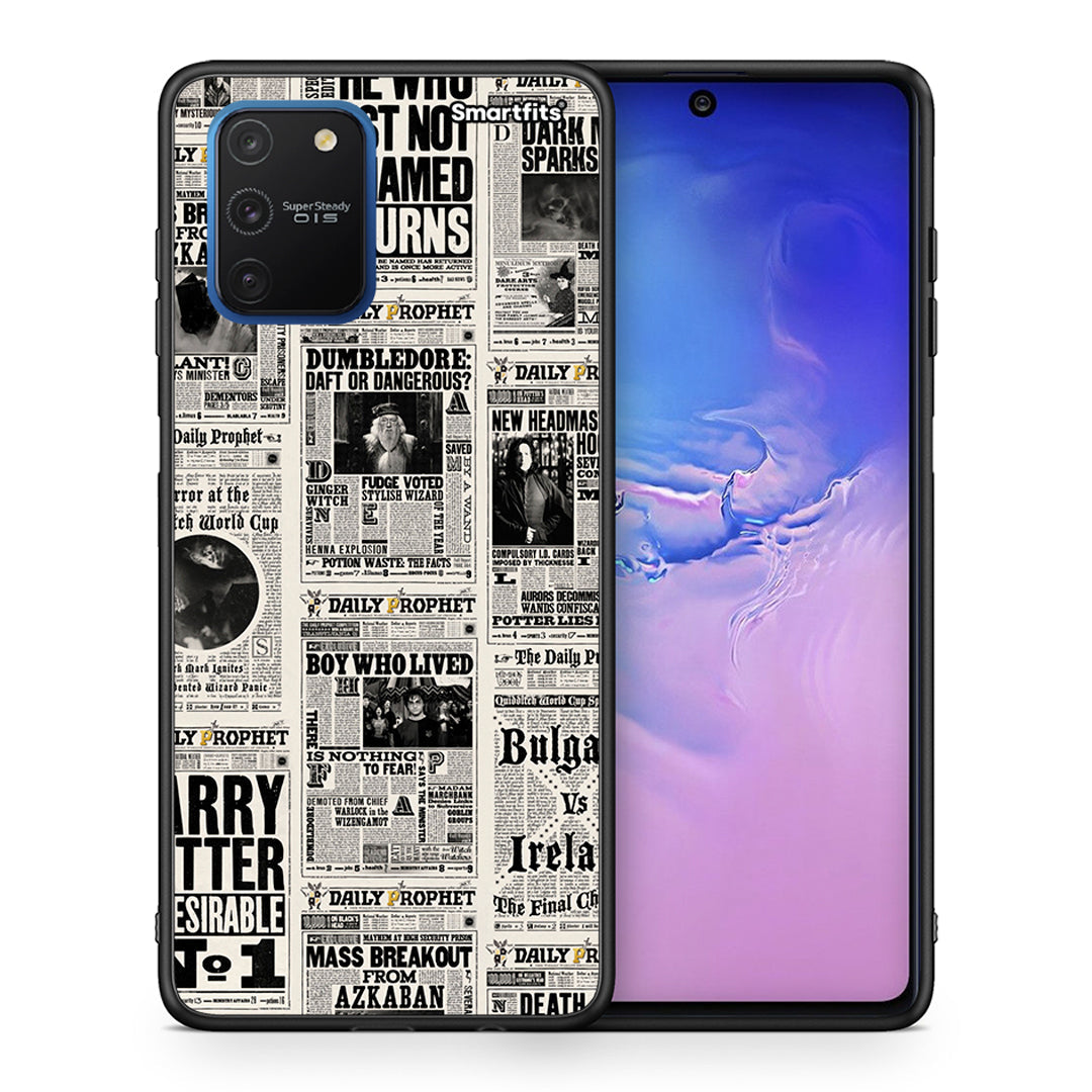 Θήκη Samsung Galaxy S10 Lite Harry Paper από τη Smartfits με σχέδιο στο πίσω μέρος και μαύρο περίβλημα | Samsung Galaxy S10 Lite Harry Paper case with colorful back and black bezels