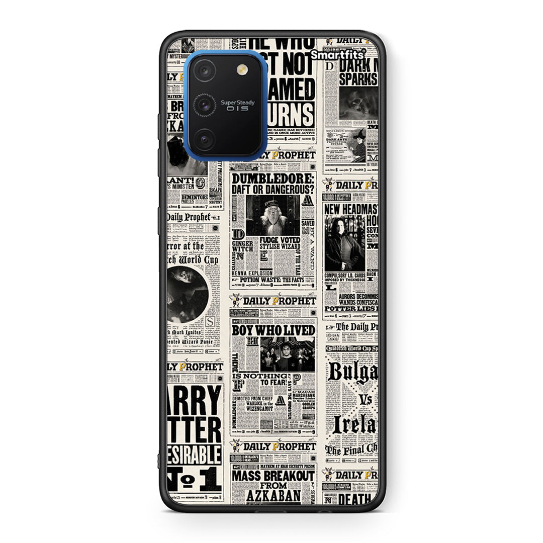 Samsung Galaxy S10 Lite Harry Paper θήκη από τη Smartfits με σχέδιο στο πίσω μέρος και μαύρο περίβλημα | Smartphone case with colorful back and black bezels by Smartfits