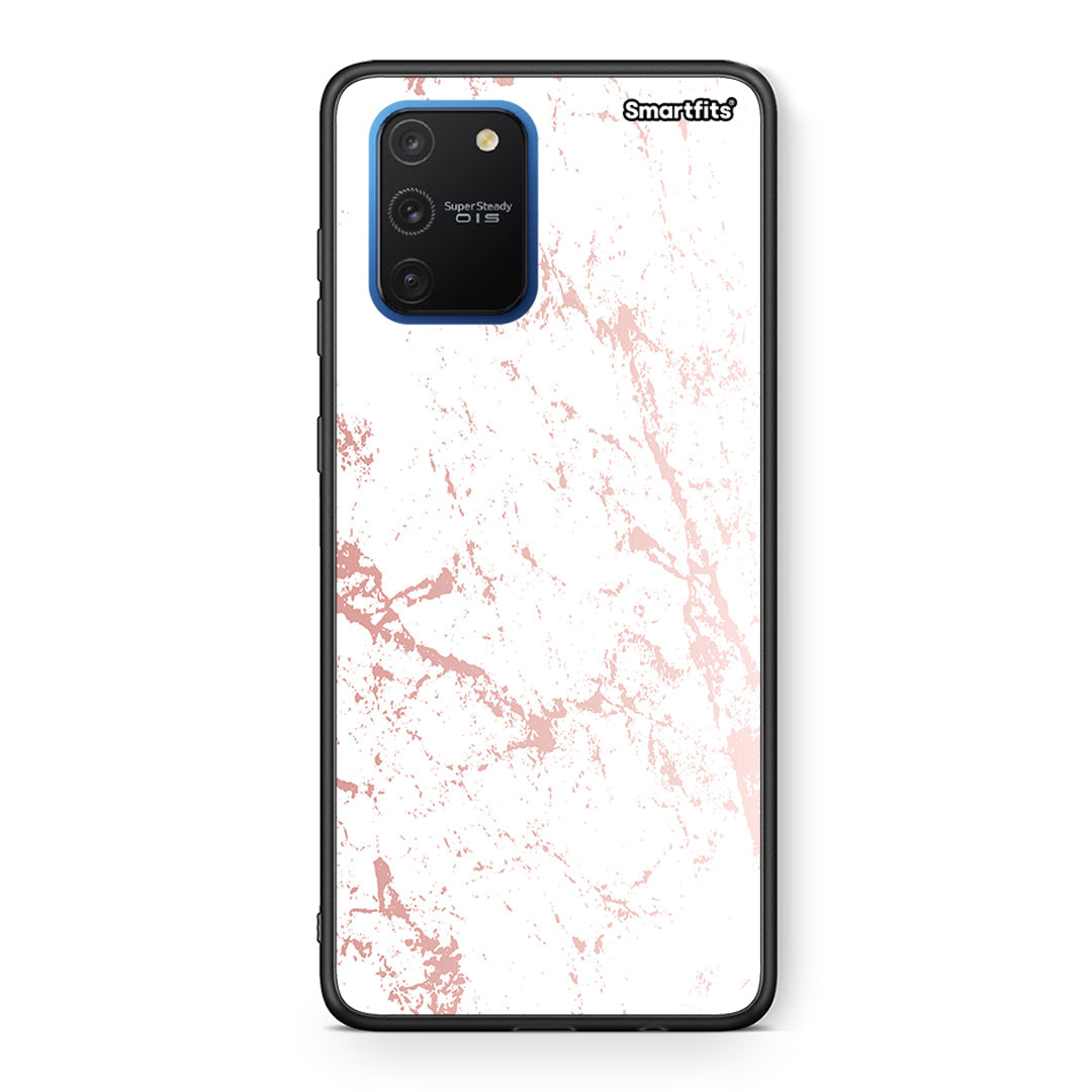 116 - Samsung Galaxy S10 Lite Pink Splash Marble case, cover, bumper