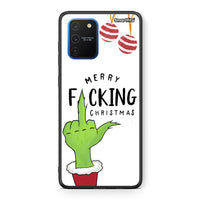 Thumbnail for Samsung Galaxy S10 Lite Merry F Xmas θήκη από τη Smartfits με σχέδιο στο πίσω μέρος και μαύρο περίβλημα | Smartphone case with colorful back and black bezels by Smartfits