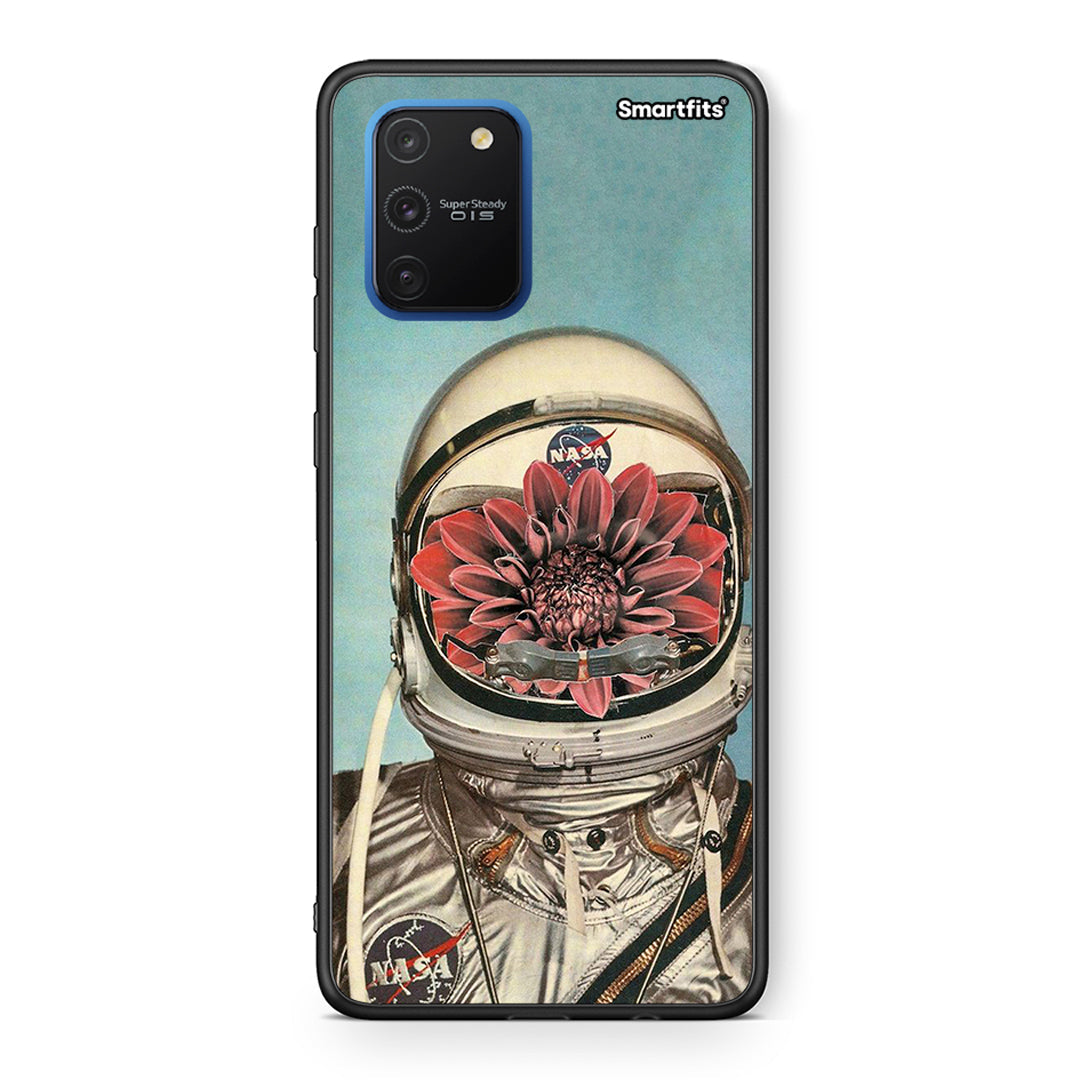 Samsung Galaxy S10 Lite Nasa Bloom θήκη από τη Smartfits με σχέδιο στο πίσω μέρος και μαύρο περίβλημα | Smartphone case with colorful back and black bezels by Smartfits