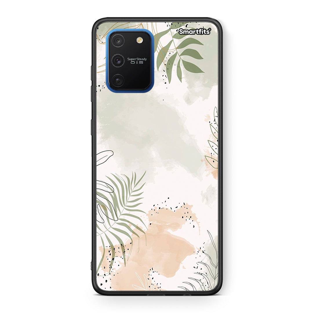 Samsung Galaxy S10 Lite Nude Plants Θήκη από τη Smartfits με σχέδιο στο πίσω μέρος και μαύρο περίβλημα | Smartphone case with colorful back and black bezels by Smartfits