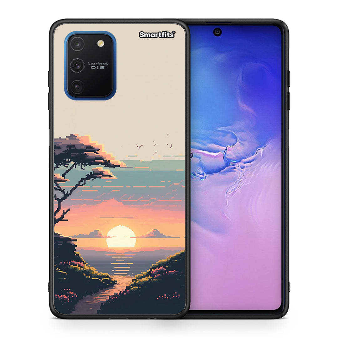 Pixel Sunset - Samsung Galaxy S10 Lite θήκη