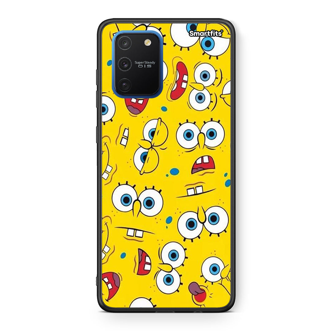 4 - Samsung Galaxy S10 Lite Sponge PopArt case, cover, bumper