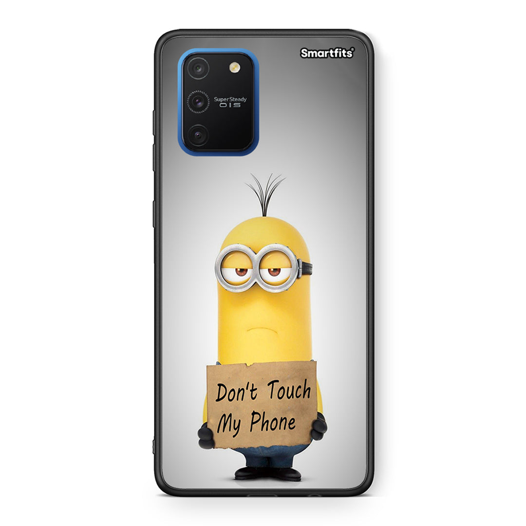 4 - Samsung Galaxy S10 Lite Minion Text case, cover, bumper