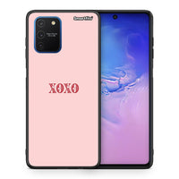 Thumbnail for Θήκη Samsung Galaxy S10 Lite XOXO Love από τη Smartfits με σχέδιο στο πίσω μέρος και μαύρο περίβλημα | Samsung Galaxy S10 Lite XOXO Love case with colorful back and black bezels