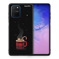 Thumbnail for Θήκη Samsung Galaxy S10 Lite Xmas Bathing από τη Smartfits με σχέδιο στο πίσω μέρος και μαύρο περίβλημα | Samsung Galaxy S10 Lite Xmas Bathing case with colorful back and black bezels