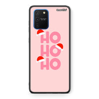 Thumbnail for Samsung Galaxy S10 Lite Xmas Ho Ho Ho θήκη από τη Smartfits με σχέδιο στο πίσω μέρος και μαύρο περίβλημα | Smartphone case with colorful back and black bezels by Smartfits